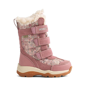 Ботинки зимние Wheat "Airy Tex Blush", цветочный мармелад